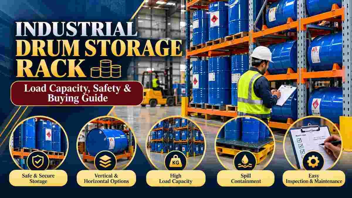 How Do You Choose the Right Drum Storage Rack for Industrial Warehouses?
