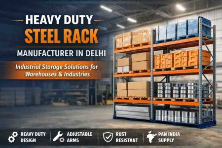 Heavy Duty Steel Rack Manufacturer in Delhi – Built for Strength & Durability
