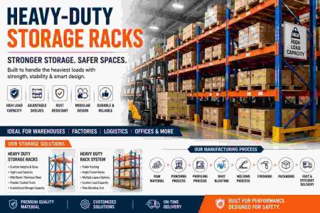 Heavy-Duty Storage Solutions: A Complete Guide for Warehouses and Factories