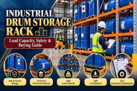 How Do You Choose the Right Drum Storage Rack for Industrial Warehouses?