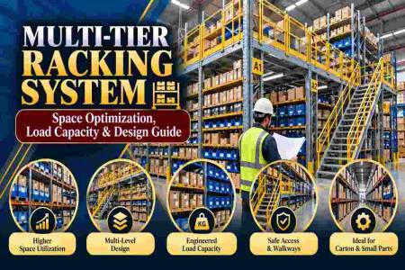 How Do You Design a Multi-Tier Racking System for Small Parts and Carton Storage?