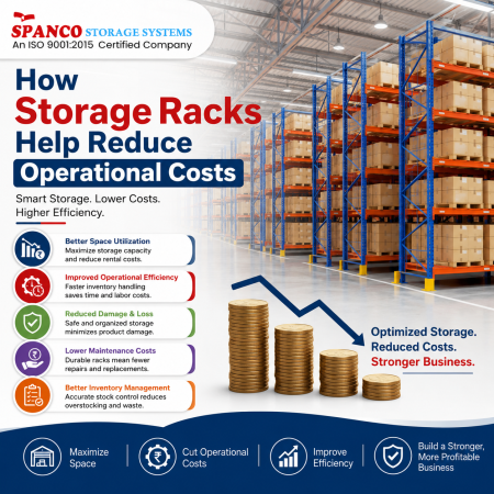 How Storage Racks Help Reduce Operational Costs