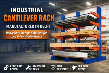 Industrial Cantilever Rack Manufacturer in Delhi – Smart Storage for Long & Heavy Loads