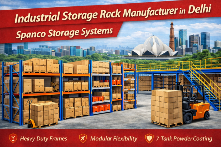 Industrial Storage Rack Manufacturer in Delhi – Engineered for Strength, Built for Efficiency