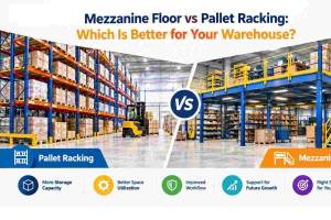Mezzanine Floor vs Pallet Racking: Which Is Better for Your Warehouse?