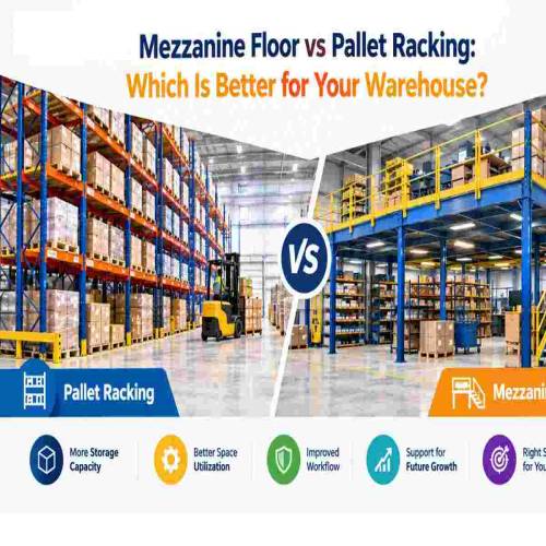 Mezzanine Floor vs Pallet Racking: Which Is Better for Your Warehouse?