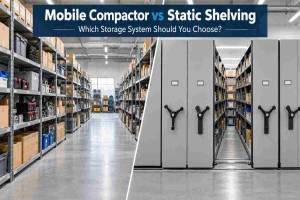 Mobile Compactor vs Static Shelving: Which Storage System Should You Choose?