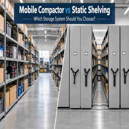 Mobile Compactor vs Static Shelving: Which Storage System Should You Choose?