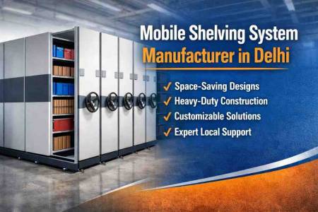 Mobile Shelving System Manufacturer in Delhi – Smart Storage Solutions for Modern Businesses