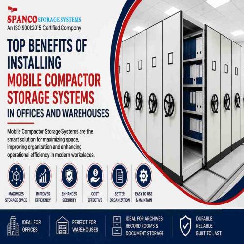 Top Benefits of Installing Mobile Compactor Storage Systems in Offices and Warehouses