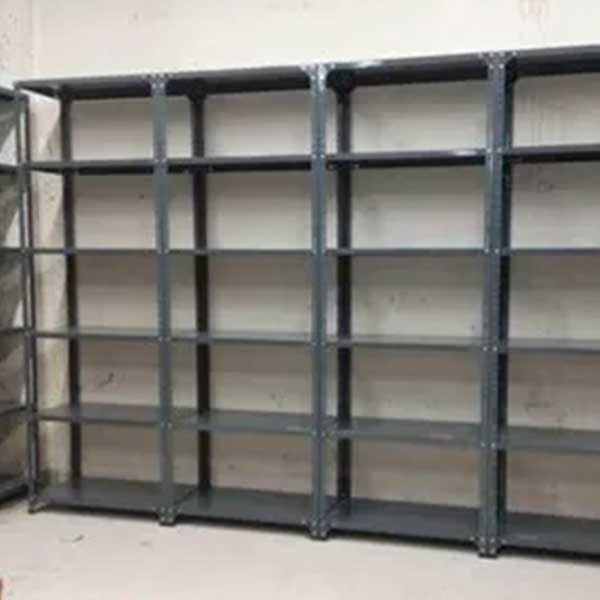 Powder Coated MS Slotted Angle Racks For Warehouse Manufacturers in Haryana